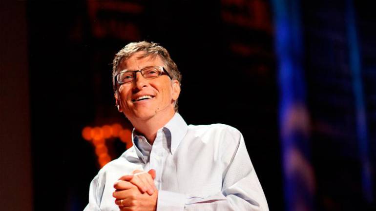 Millonario Bill Gates de vacaciones en Colombia
