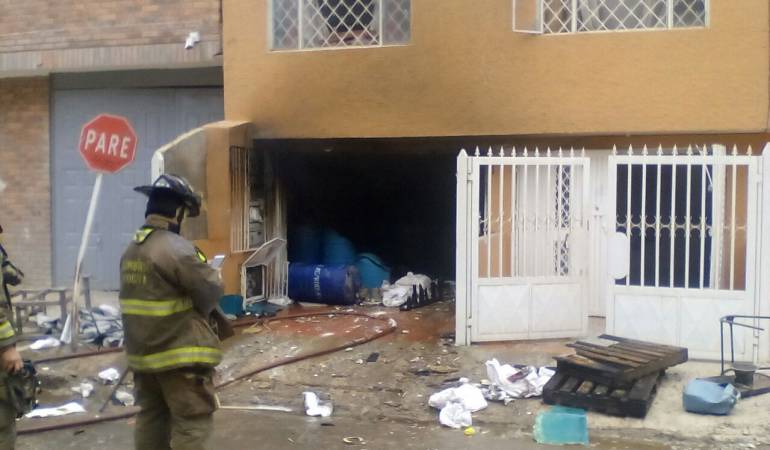 Incendio Soacha.
