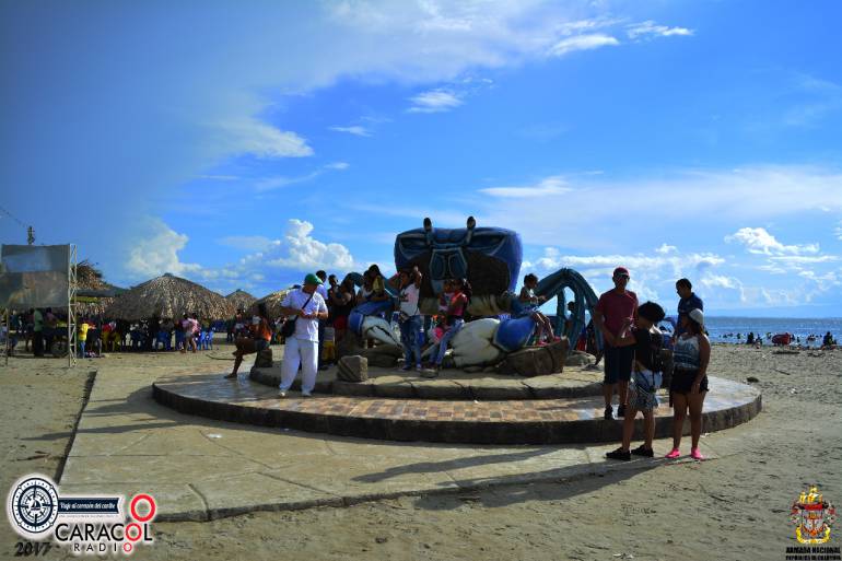Cangrejo azul, sitio turístico de Turbo, Antioquia.