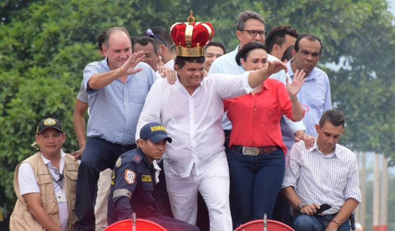Recibimiento al Rey de Reyes Álvaro López