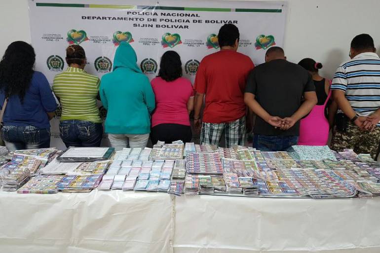 Capturan a 13 distribuidores de chance ilegal en Magangué, Bolívar: Capturan a 13 distribuidores de chance ilegal en Magangué, Bolívar