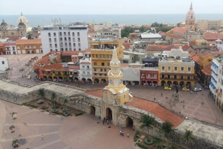 57% del comercio de Cartagena, vio caer sus ventas por el paro de taxis: 57% del comercio de Cartagena, vio caer sus ventas por el paro de taxis
