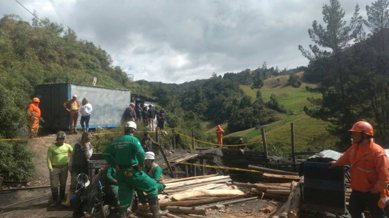 Muertos en mina en Boyacá: Mueren dos jóvenes que estaban atrapados dentro de una mina en Ventaquemada, Boyacá
