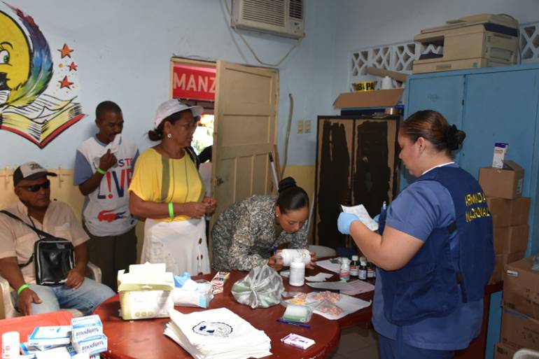 Armada Nacional realizó jornada de atención médica en varios sectores de Cartagena: Armada Nacional realizó jornada de atención médica en varios sectores de Cartagena