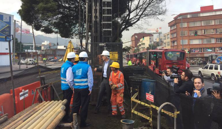 Inician perforaciones de suelo para obras del Metro de Bogot? Inician perforaciones de suelo para obras del Metro de Bogot?