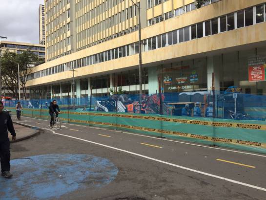 La Séptima: Comerciantes denuncian pérdidas del 45% por obras de peatonalización de la Séptima La Séptima: Comerciantes denuncian pérdidas del 45% por obras de peatonalización de la Séptima