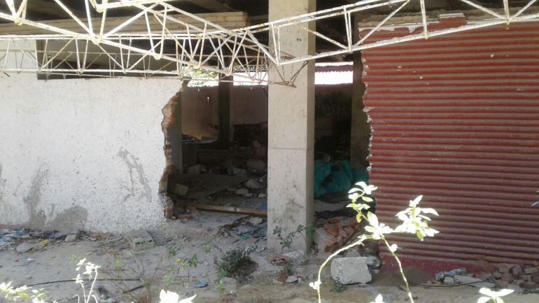 Construcción suspendida en el barrio Santa Ana porque se adelantaba sin licencia.