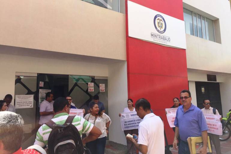 Más de 600 procesos están represados con el paro del MinTrabajo en Cartagena: Más de 600 procesos están represados con el paro del MinTrabajo en Cartagena