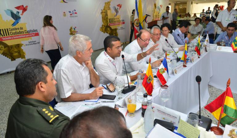 Augusto Ramírez Uhía, anfitrión de la XIII Cumbre de Ciudades Capitales /Cortesía Alcaldía Valledupar.