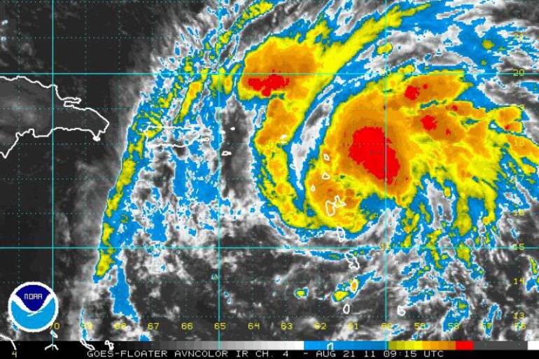 Paso del huracán Harvey por Estados Unidos: Trump pide a Texas prepararse para el paso del huracán Harvey