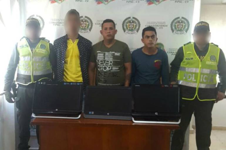 Desmantelan banda “Los Chamos” por robo a establecimiento comercial en Cartagena: Desmantelan banda “Los Chamos” por robo a establecimiento comercial en Cartagena
