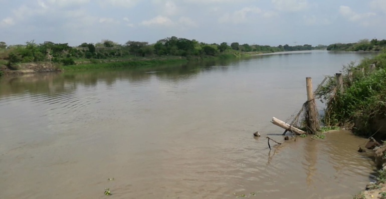 Canal del Dique en el sur del Atlántico