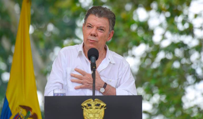 Juan Manuel Santos, presidente de Colombia