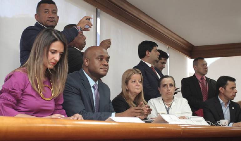 Representantes del Gobierno en Buenaventura.