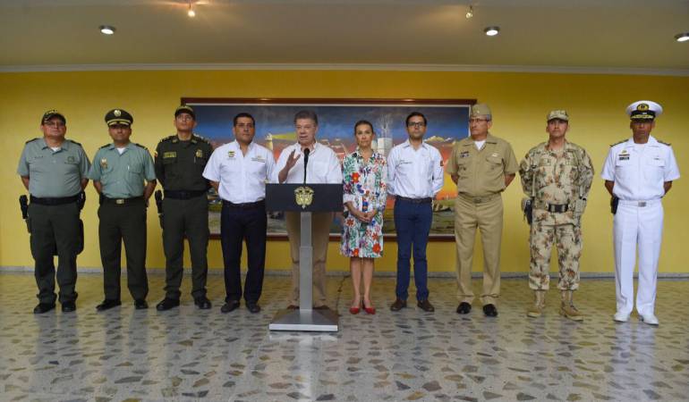 Santos ofrece recompensa por instigador de disturbios en San Martín de Loba, Bolívar