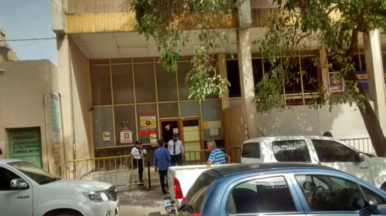 Instalaciones de la Uri de la Fiscalía Barranquilla.