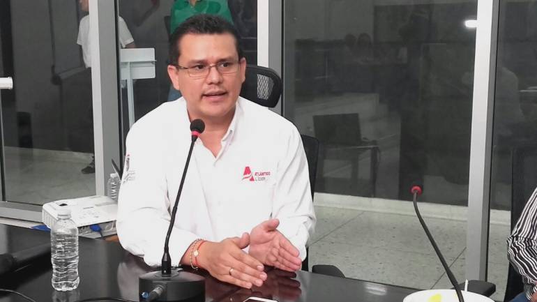 Secretario de salud del Atlántico, Armando de la Hoz.