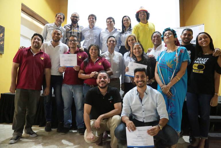Cámara de Comercio de Cartagena y Telefónica Movistar premiaron cuatro emprendedores: Cámara de Comercio de Cartagena y Telefónica Movistar premiaron cuatro emprendedores