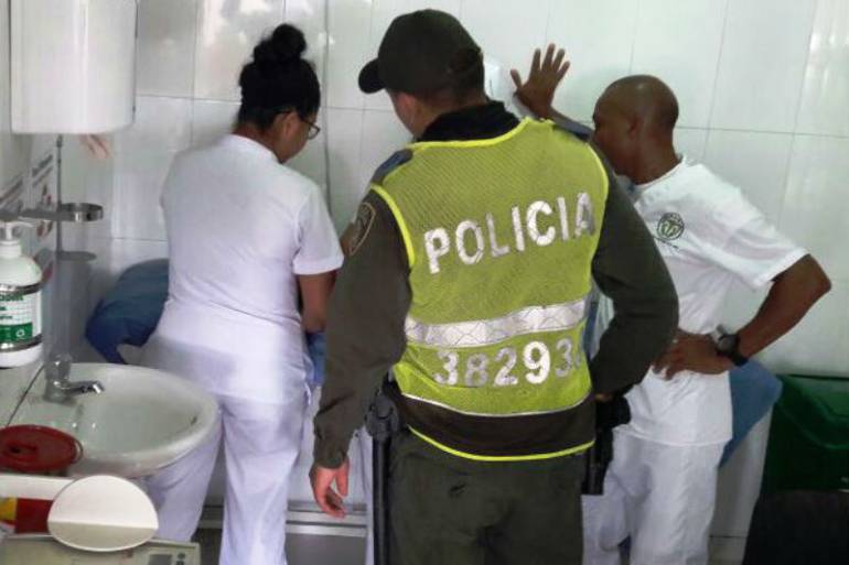 Rescatan a bebe abandonado en una finca en el suroccidente de Cartagena: Rescatan a bebe abandonado en una finca en el suroccidente de Cartagena