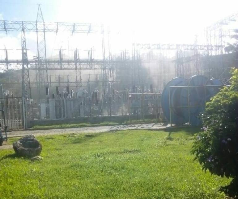 epm,incendio, playas, oriente, antioquia: Se presentó incendio en la central hidroeléctrica de Playas propiedad de EPM