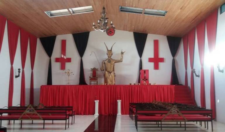 Templo del diablo en Quimbaya, Quindío no es iglesia ni culto - Caracol Radio