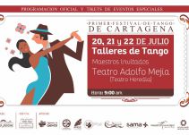 El Festival de Tango de Cartagena dictará talleres artísticos