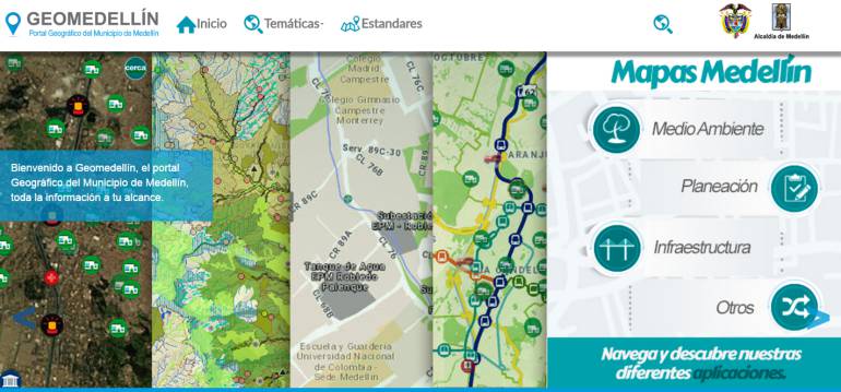 Medellín recibe premio por el Sistema de Información Geográfica