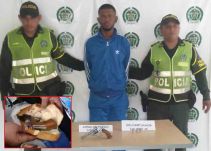Intentó camuflar revólver en un pan y lo capturaron