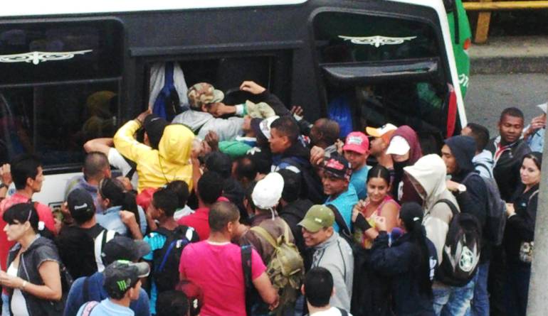 Se levanta paro de buses en el occidente de Medellín