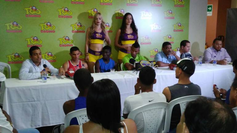 Todo listo para la velada de boxeo de élite en Cartagena: Todo listo para la velada de boxeo de élite en Cartagena