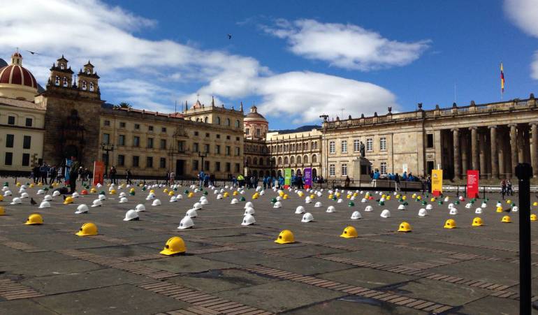 Minería Bien Hecha: La Minería Bien Hecha se toma la Plaza de Bolívar de Bogotá