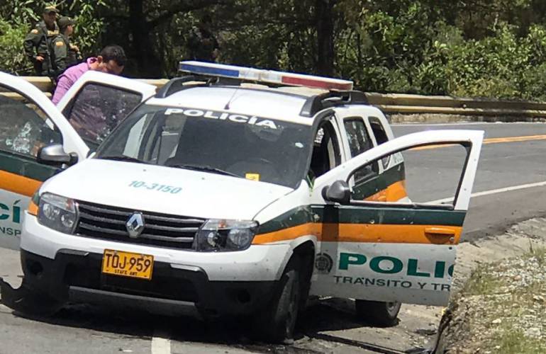 Ataque a patrulla en Antioquia dejó un policía muerto y otro herido
