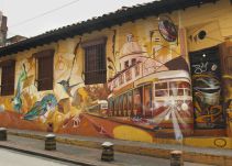 Polémica por eliminación de mural en el centro histórico de Bogotá