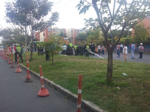 Protestas: Protestas en el Valle del Lili en rechazo a construcción de Terminal Sur del MIO Protestas: Protestas en el Valle del Lili en rechazo a construcción de Terminal Sur del MIO