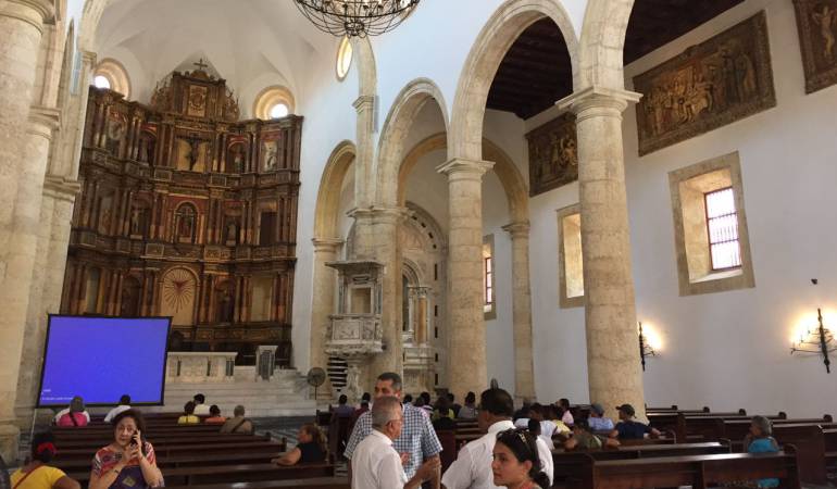 Catedral de Cartagena se reabrirá, restaurada, para la visita del papa Francisco