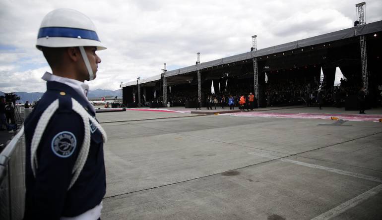 Vista del papa Francisco: Recomendaciones para acceder y salir del aeropuerto durante la llegada del papa