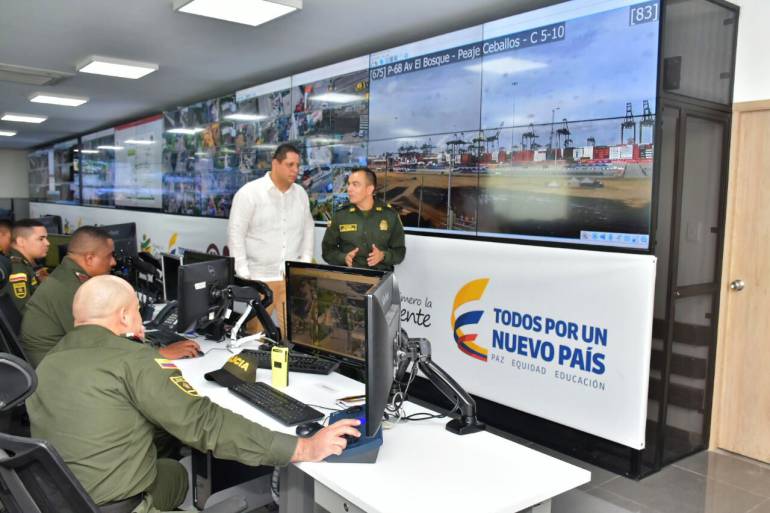 Cámaras de video vigilancia monitorearán la ruta del papa Francisco en Cartagena: Cámaras de video vigilancia monitorearán la ruta del papa Francisco en Cartagena