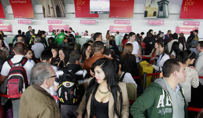 Bogotá paro pilotos avianca: Estos son algunos efectos del paro de pilotos en Bogotá