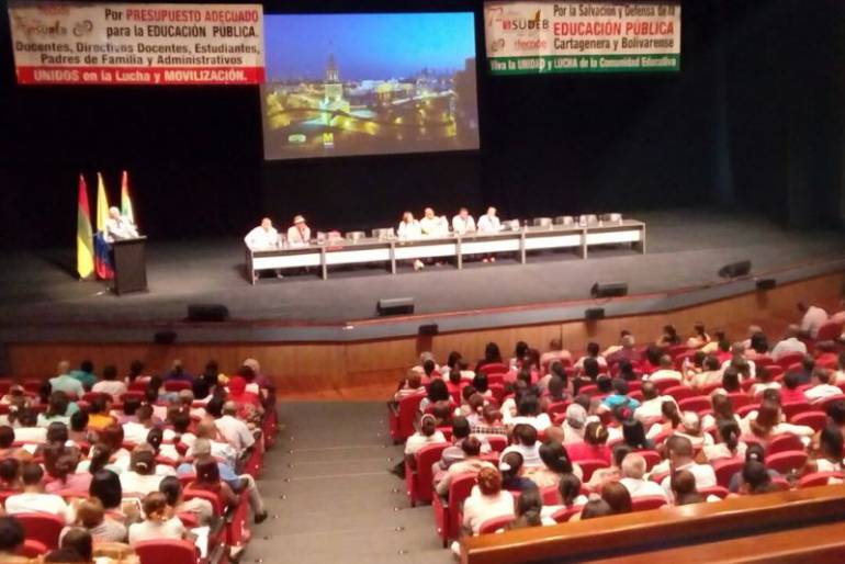 Sindicato de educadores de Bolívar confirmó que se sumará a protesta nacional del 12 de octubre: Sindicato de educadores de Bolívar confirmó que se sumará a protesta nacional del 12 de octubre