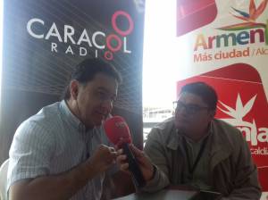 Carlos Mario Álvarez, alcalde Armenia Carlos Mario Álvarez, alcalde Armenia