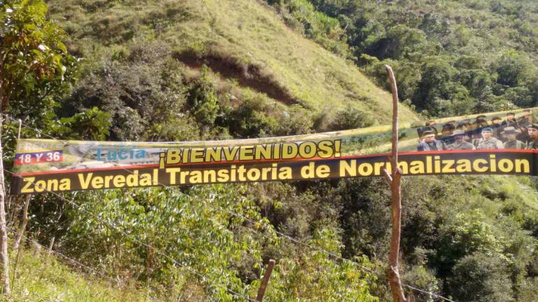 60 miembros de las Farc salieron de Córdoba y se ubicaron en Mutatá, Antioquia