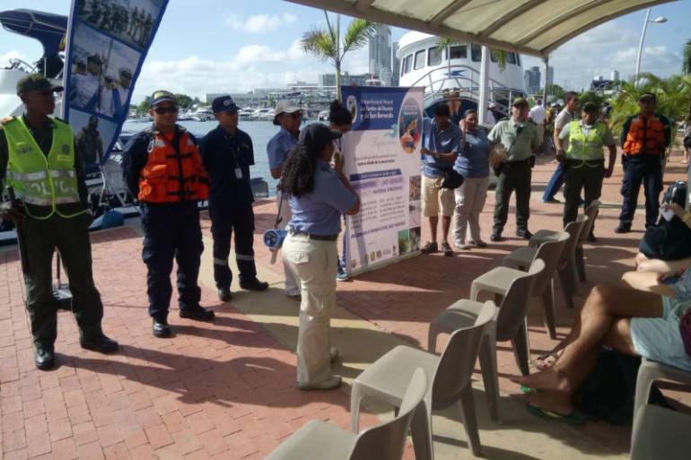 En Cartagena, despliegan campañas frente a la visita de turistas en la semana de receso escolar: En Cartagena, despliegan campañas frente a la visita de turistas en la semana de receso escolar