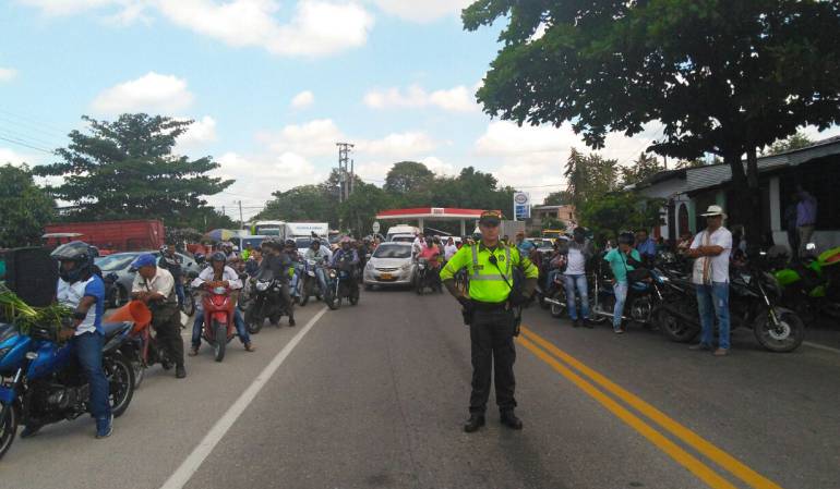 Paro arrocero: Problemas de movilidad vía Saldaña - Neiva por paro arrocero