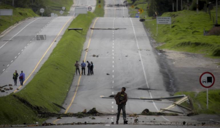 Alerta amarilla en el Huila a raíz del paro arrocero: Alerta amarilla en el Huila a raíz del paro arrocero