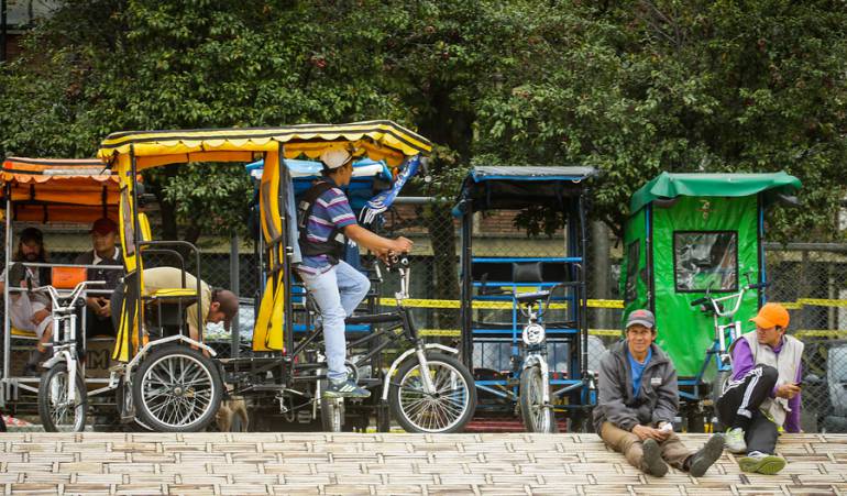 Bicitaxis en Bogotá: Este mismo año se regularían los bicitaxis en Bogotá