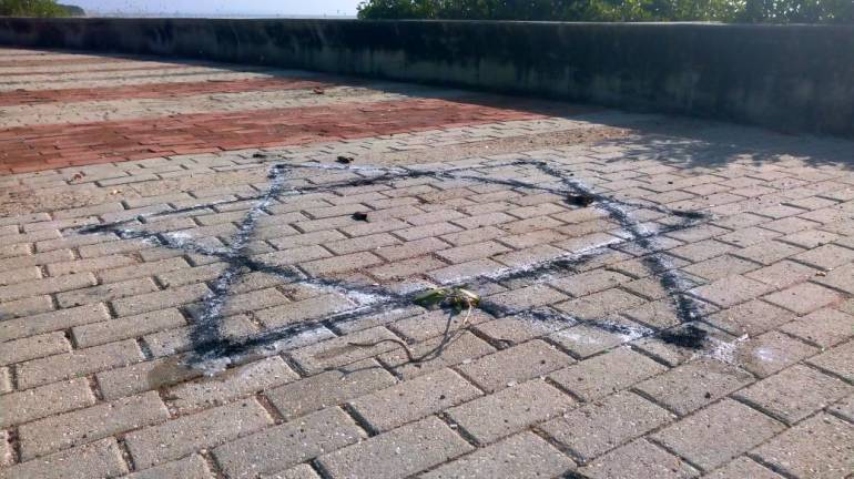 Alertan a las autoridades de supuestos ritos satánicos en vía Perimetral de Cartagena: Alertan a las autoridades de supuestos ritos satánicos en vía Perimetral de Cartagena