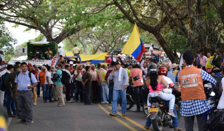 paro de arroceros en Huila: Se levanta paro de arroceros en Huila