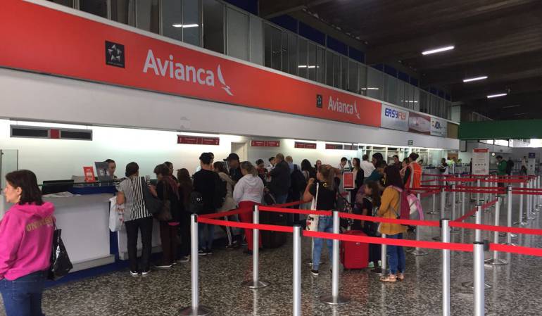Pérdidas millonarias en Pereira por el paro de los pilotos de Avianca