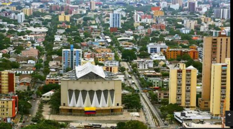 Panorámica de Barranquilla.
