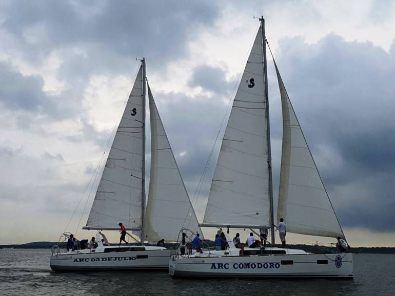 Se clausuró regata "One Class” de la Universidad Escuela Naval en Cartagena: Se clausuró regata "One Class” de la Universidad Escuela Naval en Cartagena
